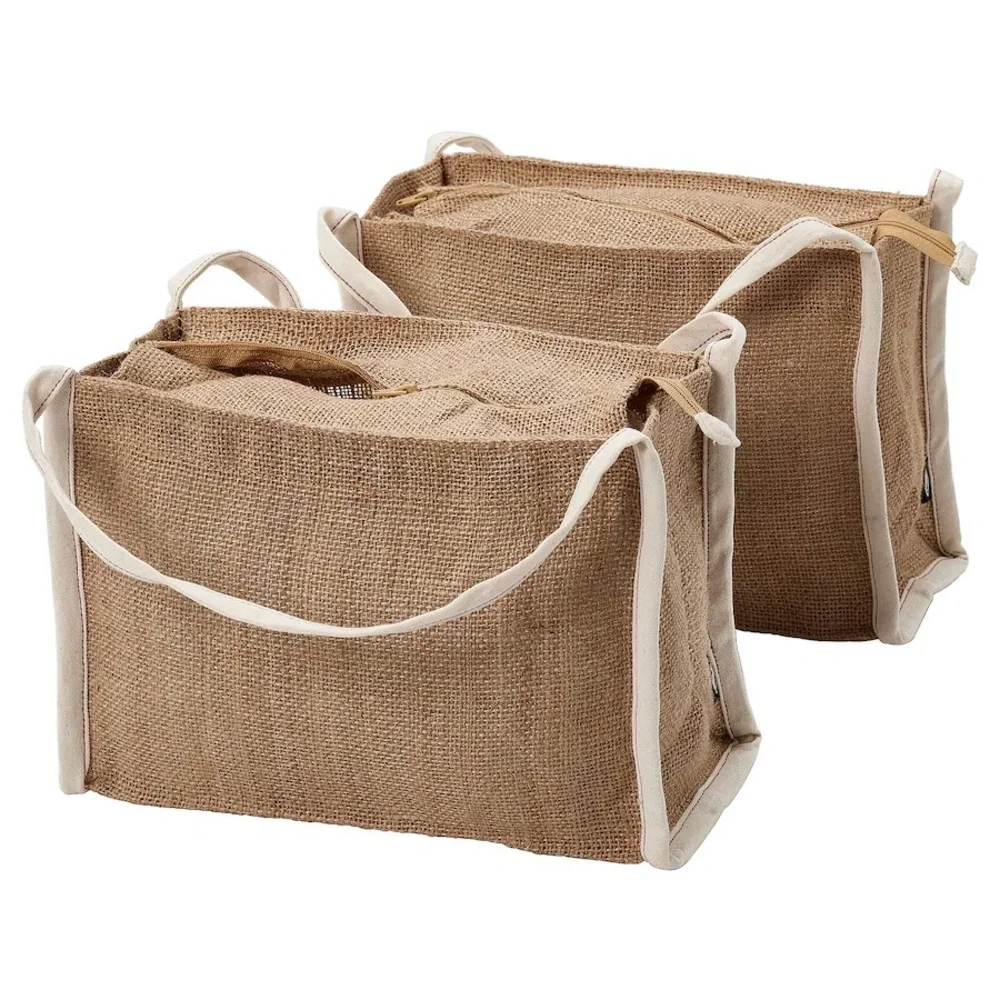 4 Food storage bags, for dry goods, 9.5 qt